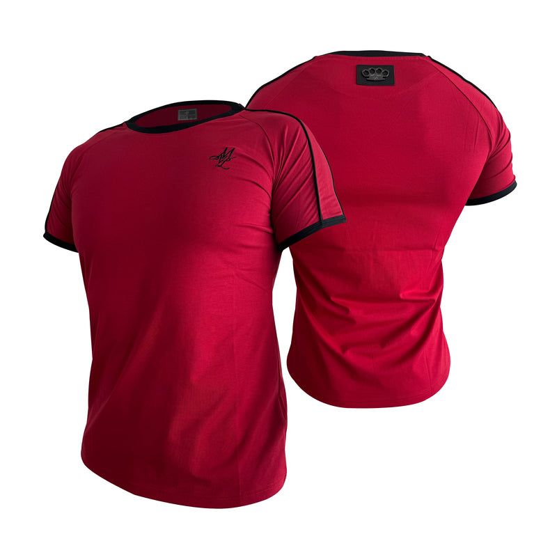 T-shirt basique MVL « Rouge profond »