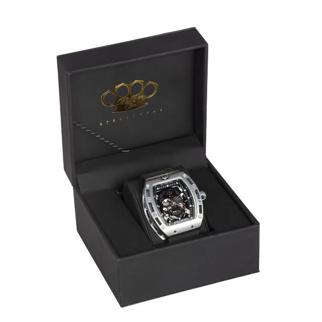 MVL "Skull" Limited Edition Watch - Silver/Black