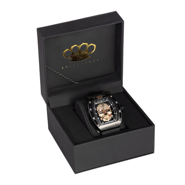 MVL "Skull" Limited Edition Watch - Gold/Black