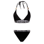 Load image into Gallery viewer, Culotte de bikini MVL - noir
