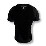 Cargar imagen en el visor de la galería, MVL Skull line - Flower of life basic T-shirt - black