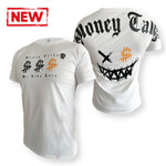 Load image into Gallery viewer, MVL Skull line - Money talks T-Shirt - white