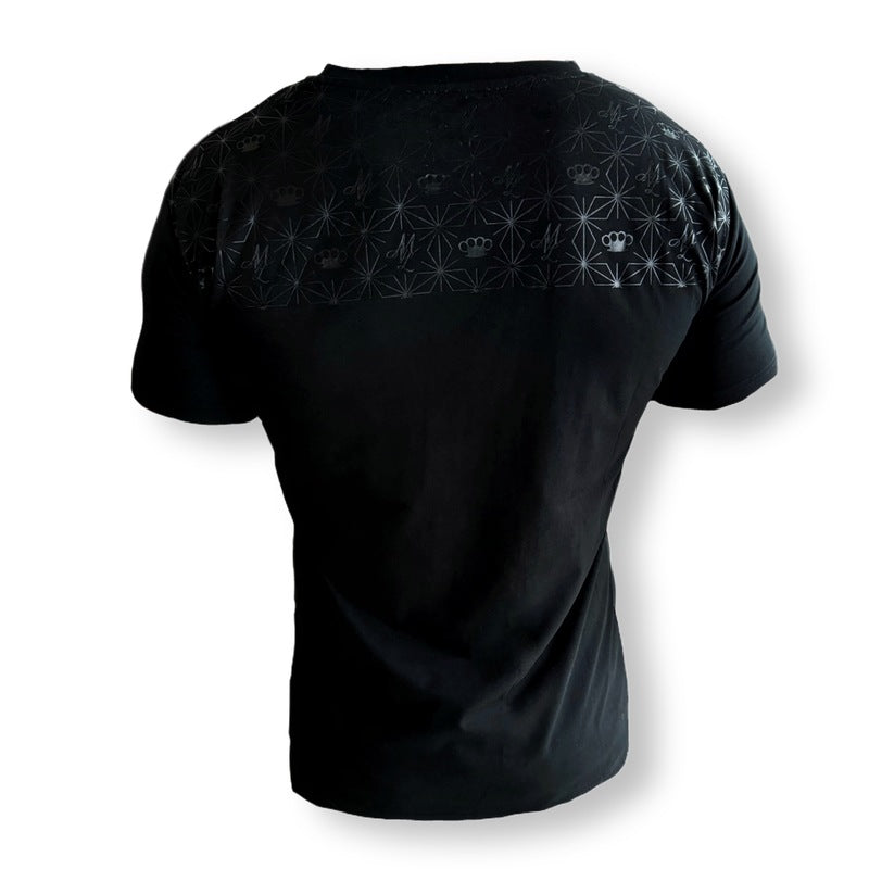 MVL Geometric T-shirt - noir