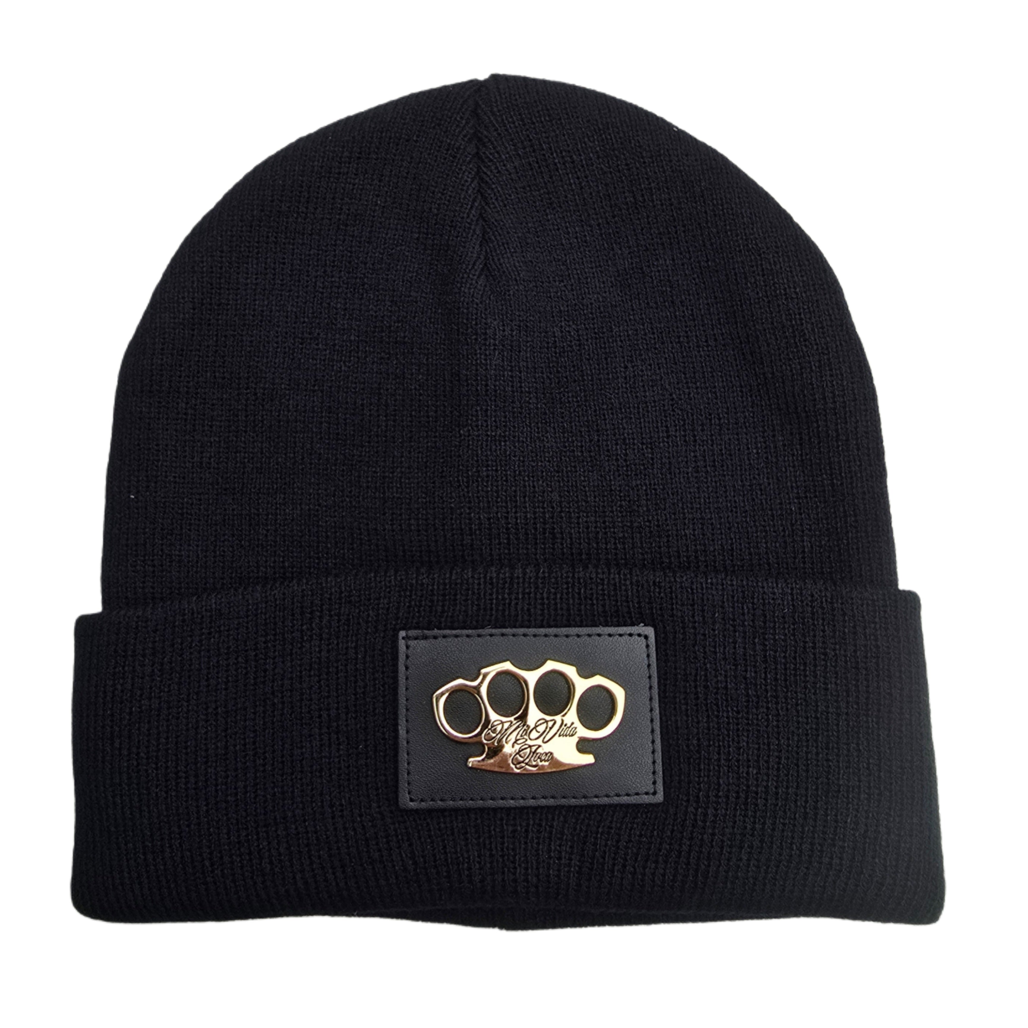 MVL Beanie noir/or