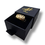 Laden Sie das Bild in den Galerie-Viewer, MVL Logo Ring Gold/Gold