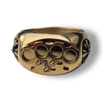 Laden Sie das Bild in den Galerie-Viewer, MVL Logo Ring Gold/Gold