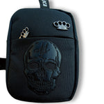 Load image into Gallery viewer, MVL Sac messager Skull - noir