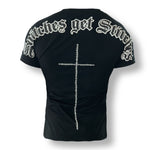 Load image into Gallery viewer, T-shirt MVL Snitches get stitches - noir