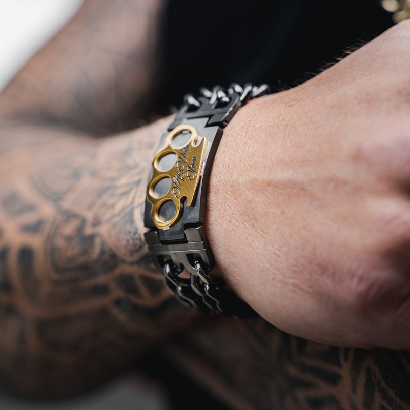 MVL Bracelet - Black/Gold