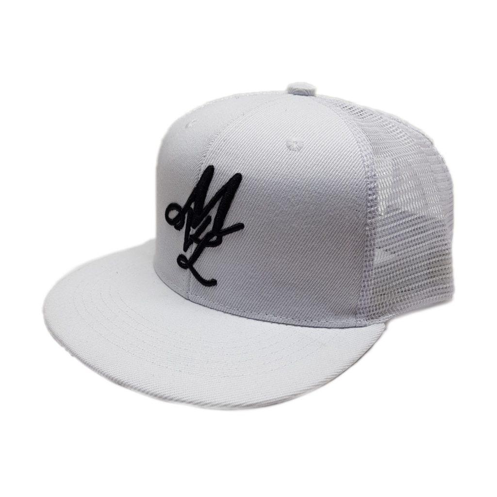 Gorra de camionero MVL - Blanca